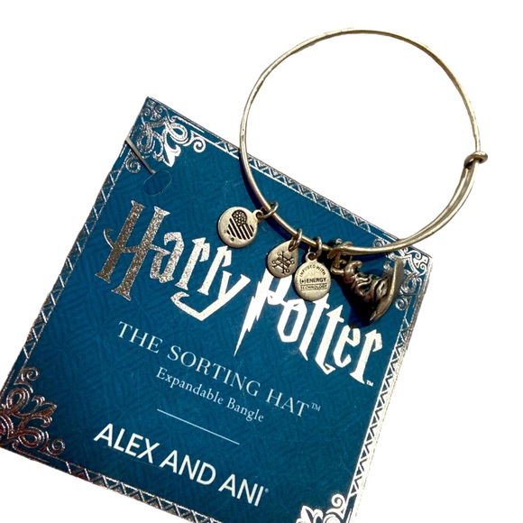 Alex and Ani Jewelry - HARRY POTTER Alex and Ani The Sorting Hat Silver Expanding Bangle Bracelet